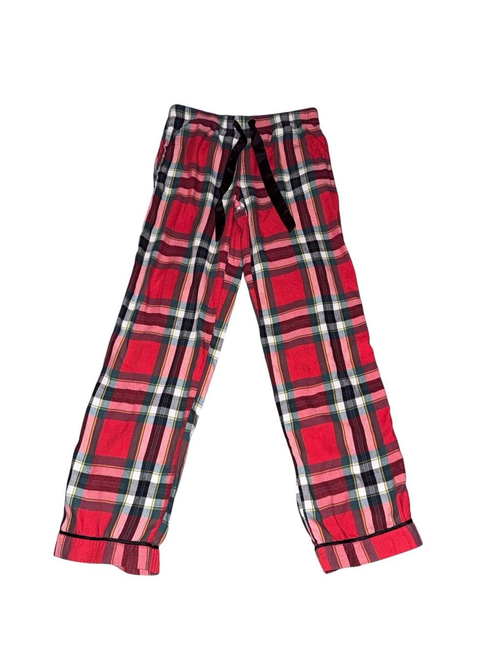 Victoria's Secret Red Plaid Pajama Bottoms
